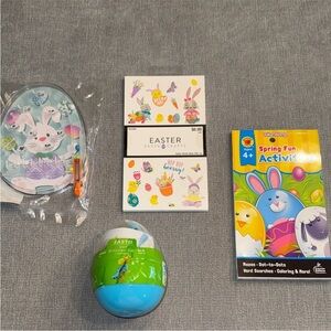 Easter Basket Fillers - Activity Set with Coloring and Crafts